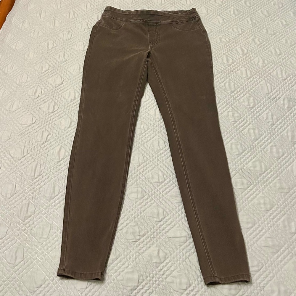 LINSPIN Women’s Dark Gray Jeggings, Size Small